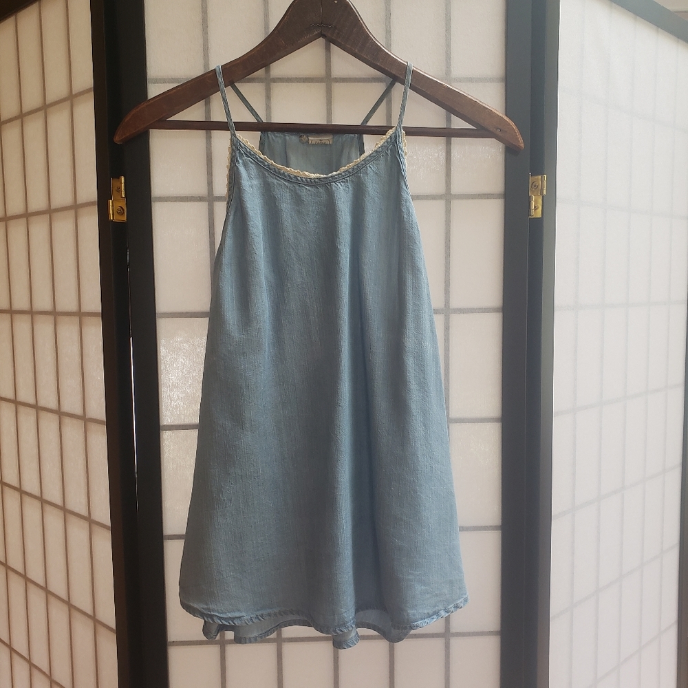 Denim top